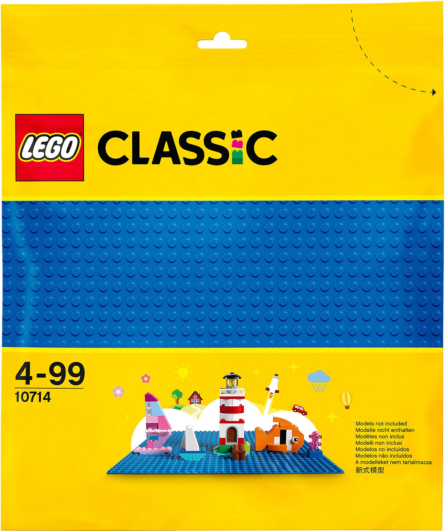 LEGO Classic 6213433 Blue Baseplate 10714 Building Kit