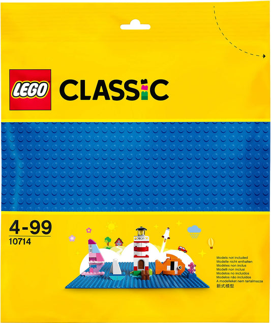 LEGO Classic 6213433 Blue Baseplate 10714 Building Kit