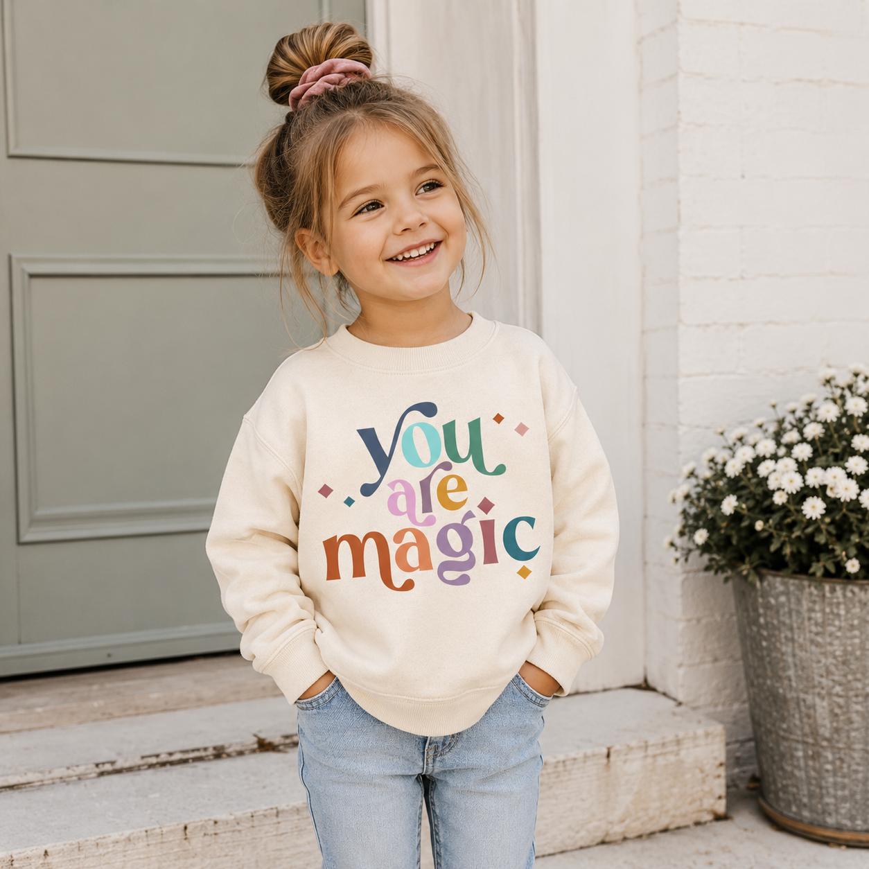 You Are Magic Sweatshirt | Soft Toddler & Kids Crewneck