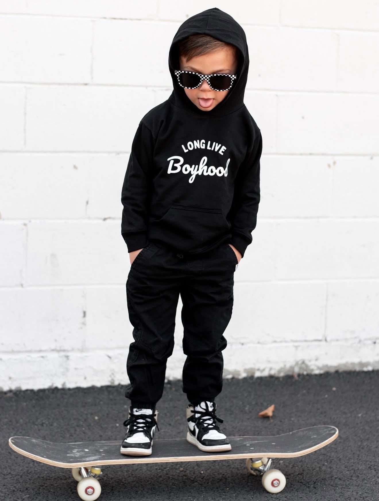 Long Live Boyhood Sweatshirt | Soft Toddler & Kids Crewneck