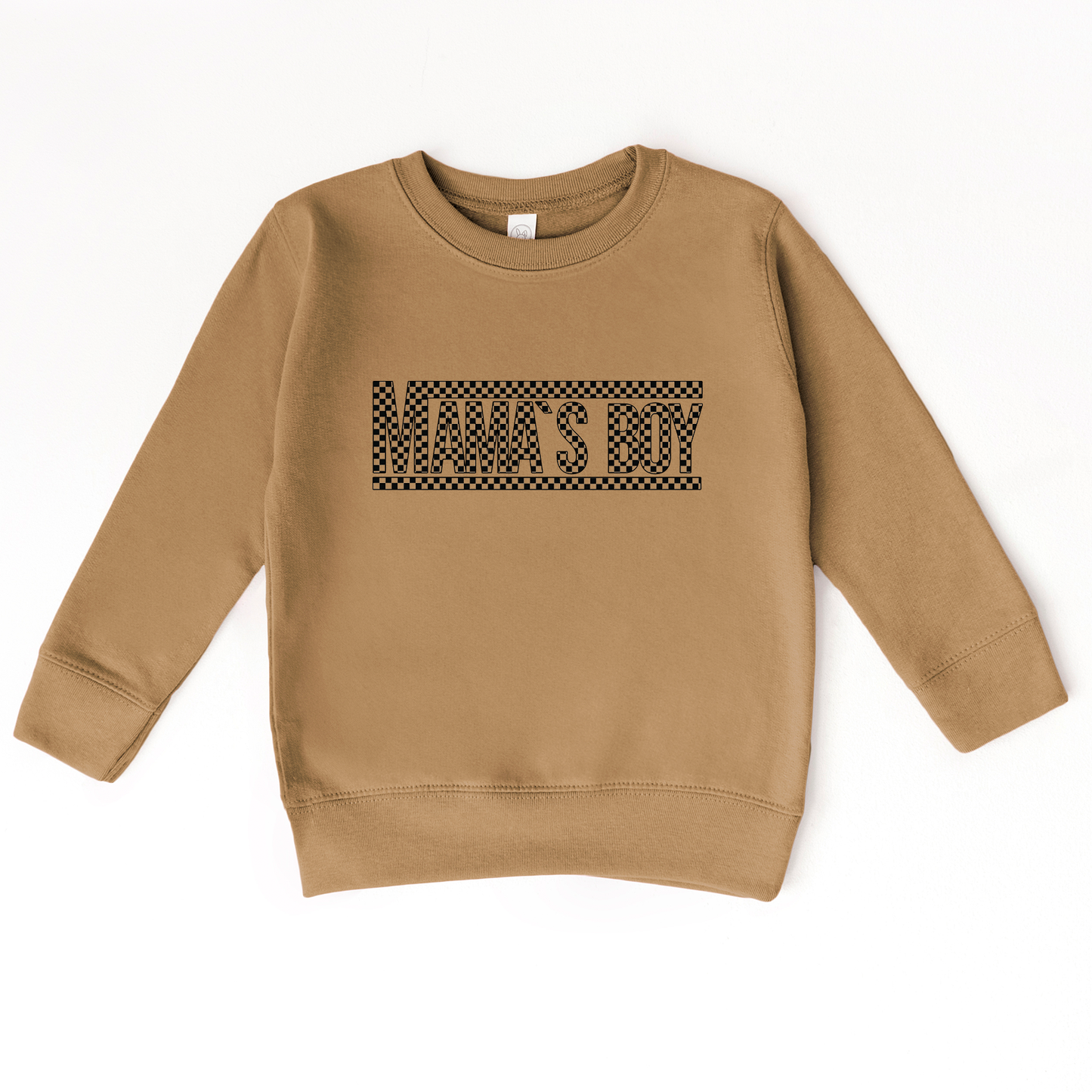 Mama's Boy Sweatshirt | Soft Toddler & Kids Apparel