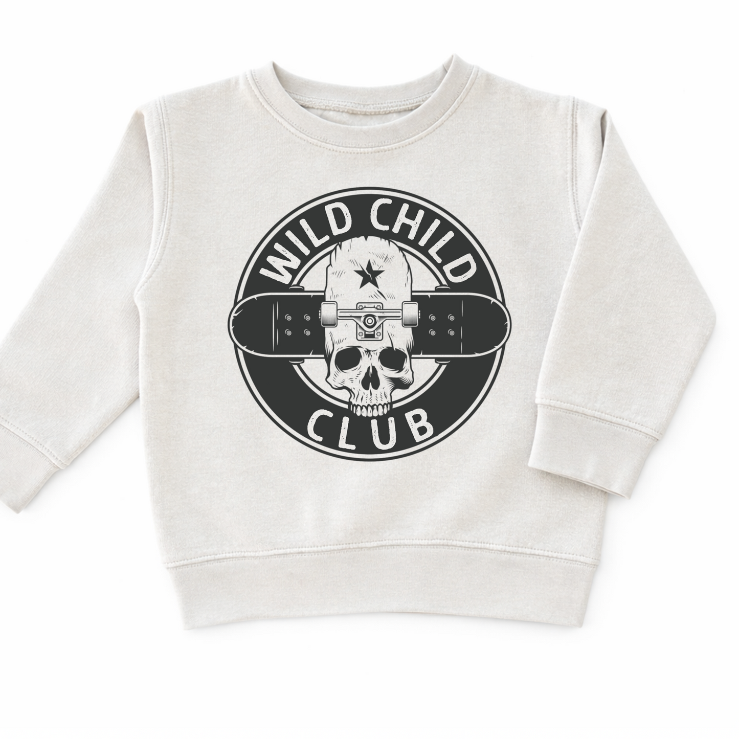 Wild Child Club Sweatshirt | Soft Toddler & Kids Apparel